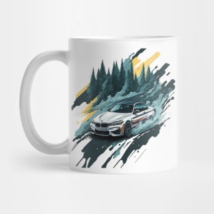 BMW In The Sky Mug